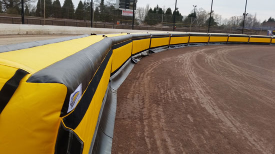 High Speed Race Track Barriers