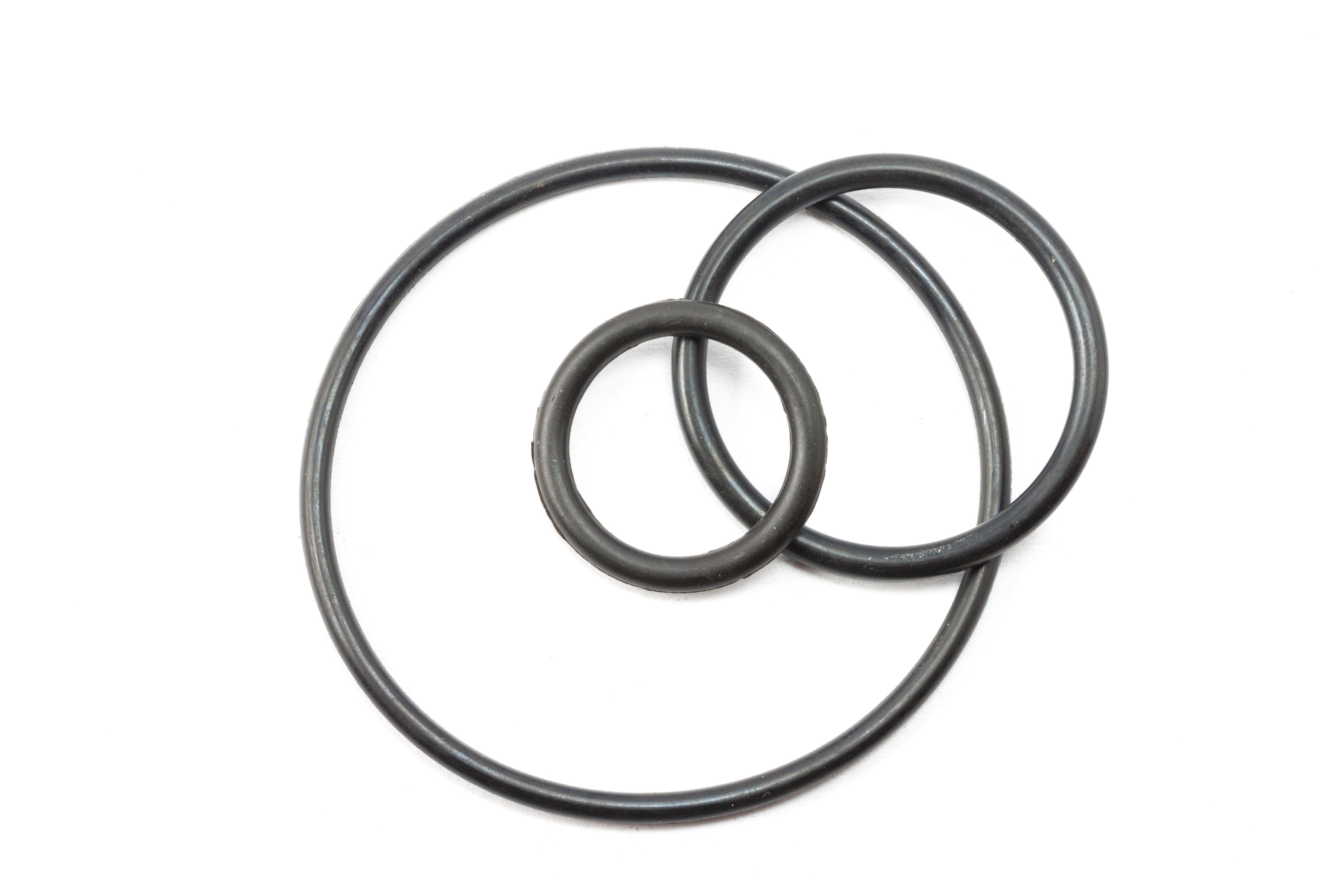 E101 PFA/Viton Solid Core Encapsulated O Ring