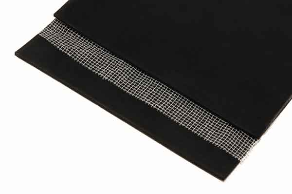 8172 NR/SBR Blend 65° Shore Rubber Sheeting with Cotton Insertion