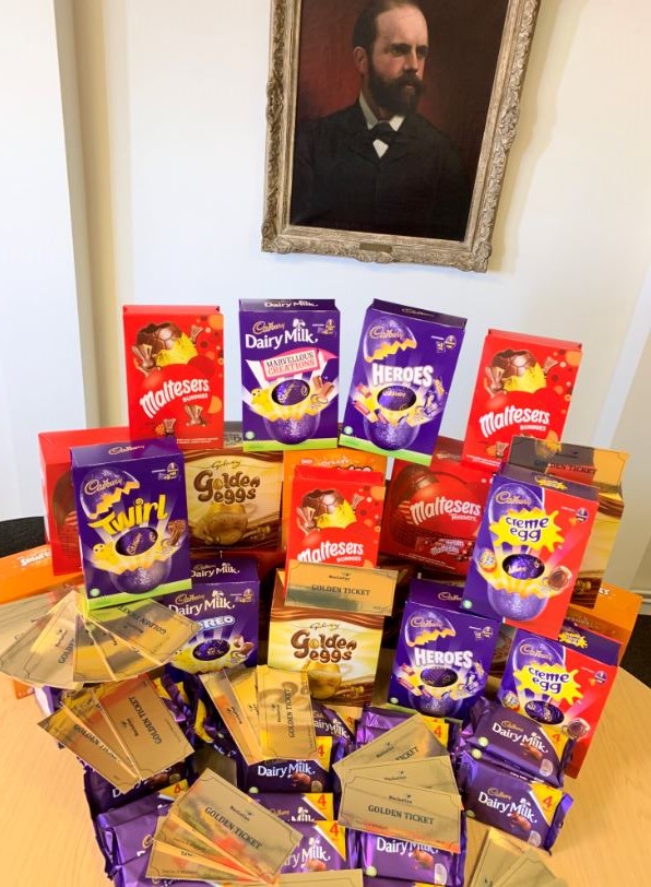 Golden Ticket - Easter prizes to be won
